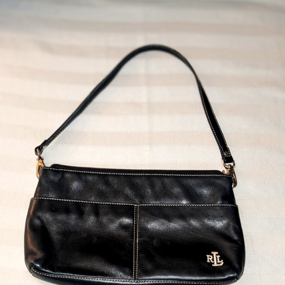 Ralph Lauren black clutch